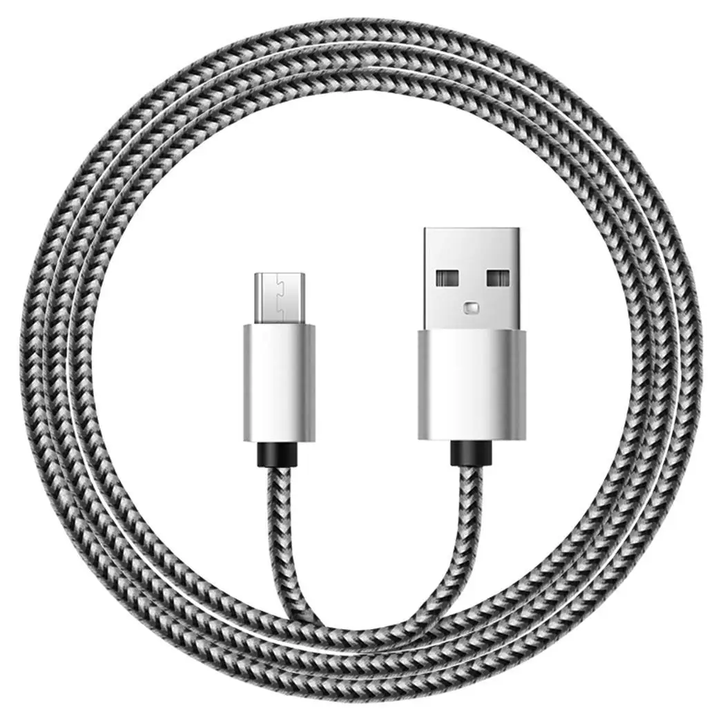 Нейлоновый Плетеный зарядный провод USB кабель передачи данных телефона для type-C, type-C/Android