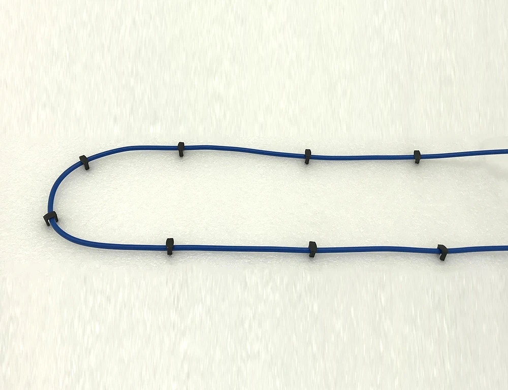 Пластиковые u-образные скобы для подогрева пола кабельные зажимы