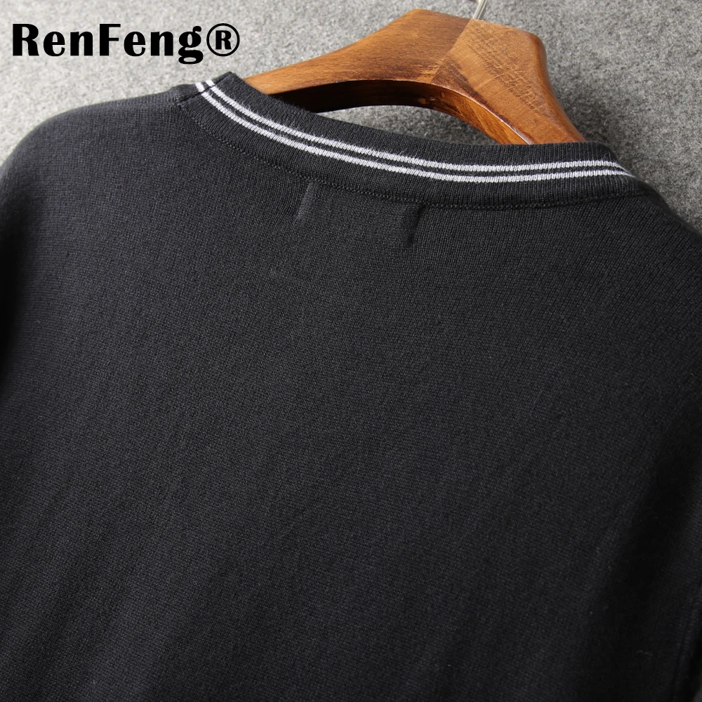 New Brand Sweater Men V-Neck Solid Striped Slim Fit Knitting Mens Sweaters Cardigan Male 2018 Autumn Fashion Casual Tops Sweter (7)