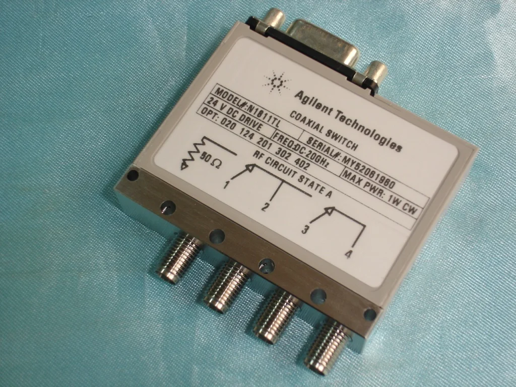 For 95% New Agilent N1811tl 4-port Coaxial Rf Switch Dc To 20ghz Used -  Computer Cases & Towers - AliExpress