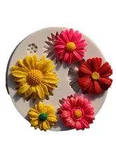 Special Price Molds Small Craft Flower Making Tool Resin Clay Mold sunflower chrysanthemum shape Silicone Clay Mold Special Price Molds Small Craft Flower Making Tool Resin Clay Mold sunflower chrysanthemum shape Silicone Clay Mold