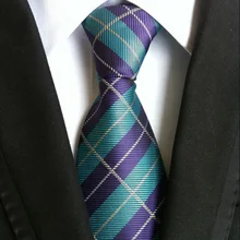 8 см винтажные мужские костюмы Галстук высококлассные полиэфирные пряжа клетчатый узор шеи галстуки для мужчин s бизнес цветочный галстук-платок