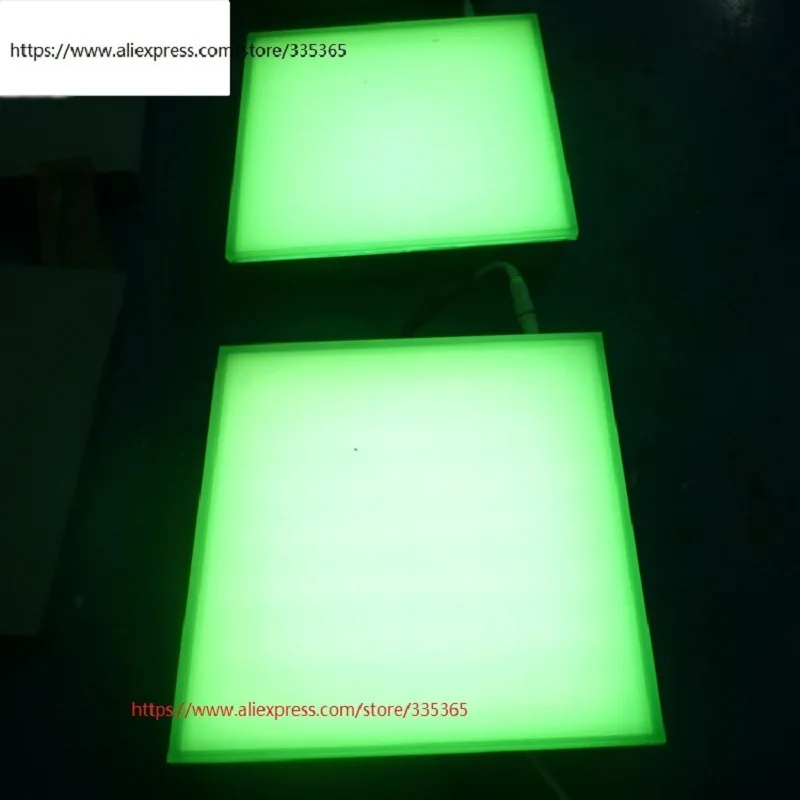 50x50 см водонепроницаемый RGB светодиодный лампы для метрополитена, светодиодные напольная Светодиодная лампа пол закаленное стекло свет для улицы светодиодная плитка лампа 24 Вт