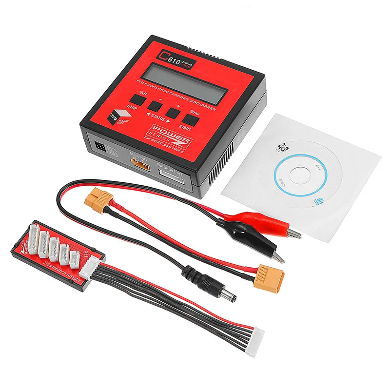 PG C610 120 Вт 10А Lipo зарядное устройство для баланса с зарядкой 4,35-4,40 в LiHV батарея для радиоуправляемого квадрокоптера зарядная часть FPV Accs