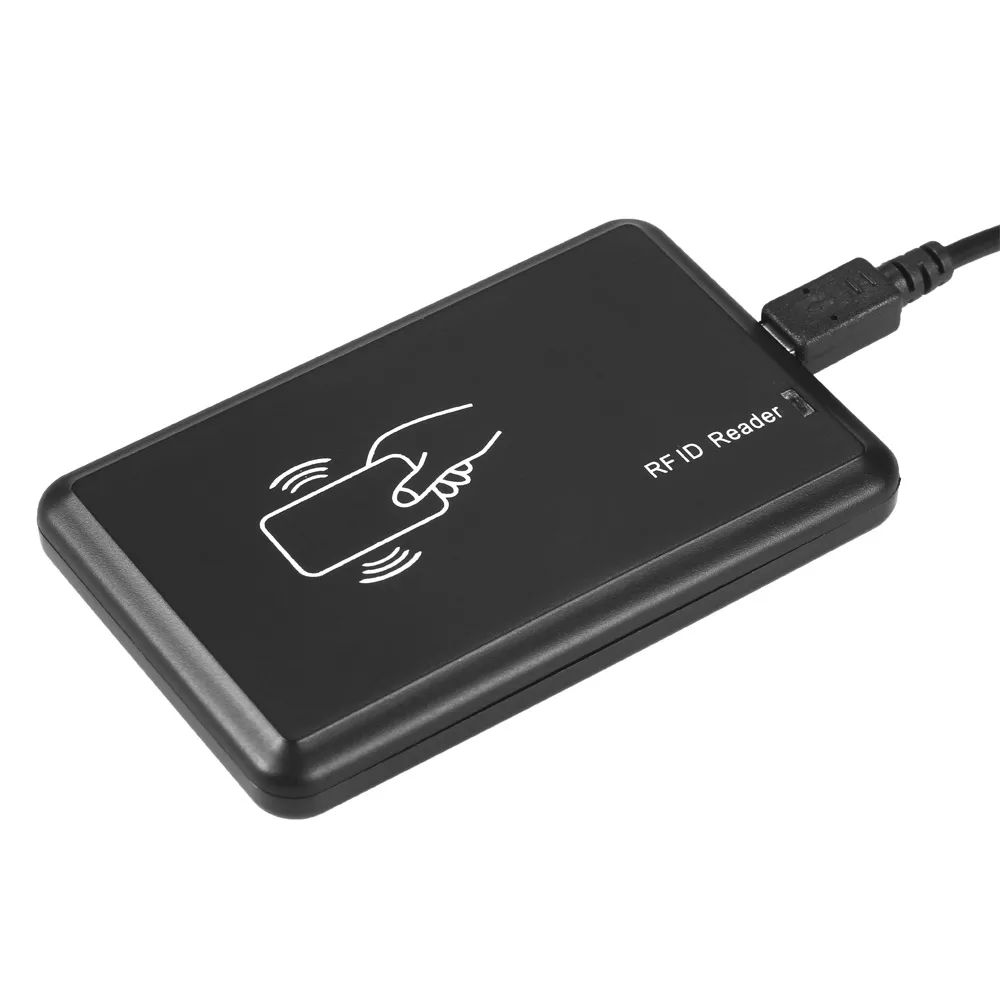 125 кГц и 13,56 МГц USB Бесконтактный Смарт RFID считыватель карт двухчастотный программируемый настольный считыватель карт для MIFARE EM