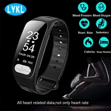 Новинка, умный Браслет R11, измерение артериального давления, ЭКГ, смарт-браслет, шагомер, калорий, вызов Re mi nd для mi band 2