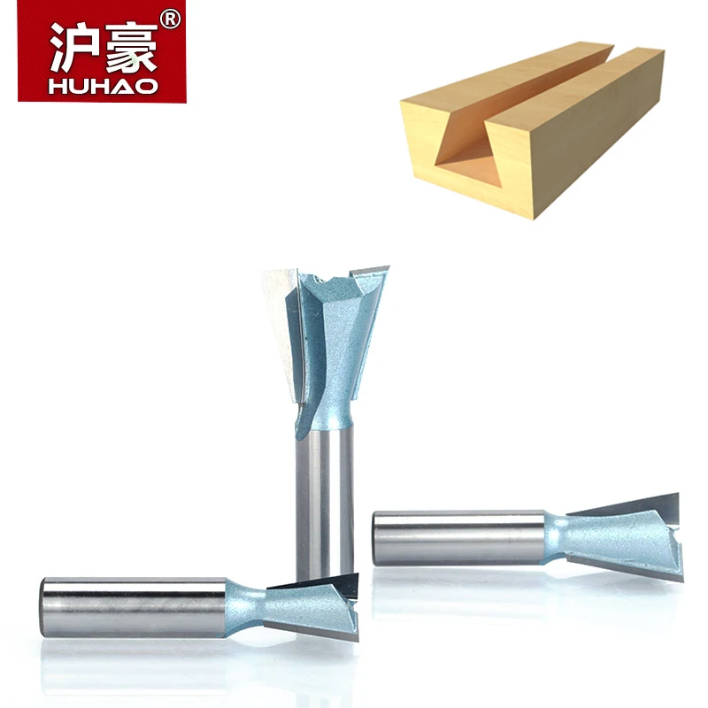 HUHAO 1 шт. 1/2 &quot1/4&quot хвостовик промышленный резак для древесины ласточкин хвост
