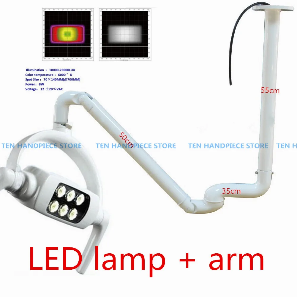 US $226.10 2018 Good Quality Dental 6 Leds LED Ceiling Mounted Lamp Led Lamp With A Ceiling Arm Module Operation Light