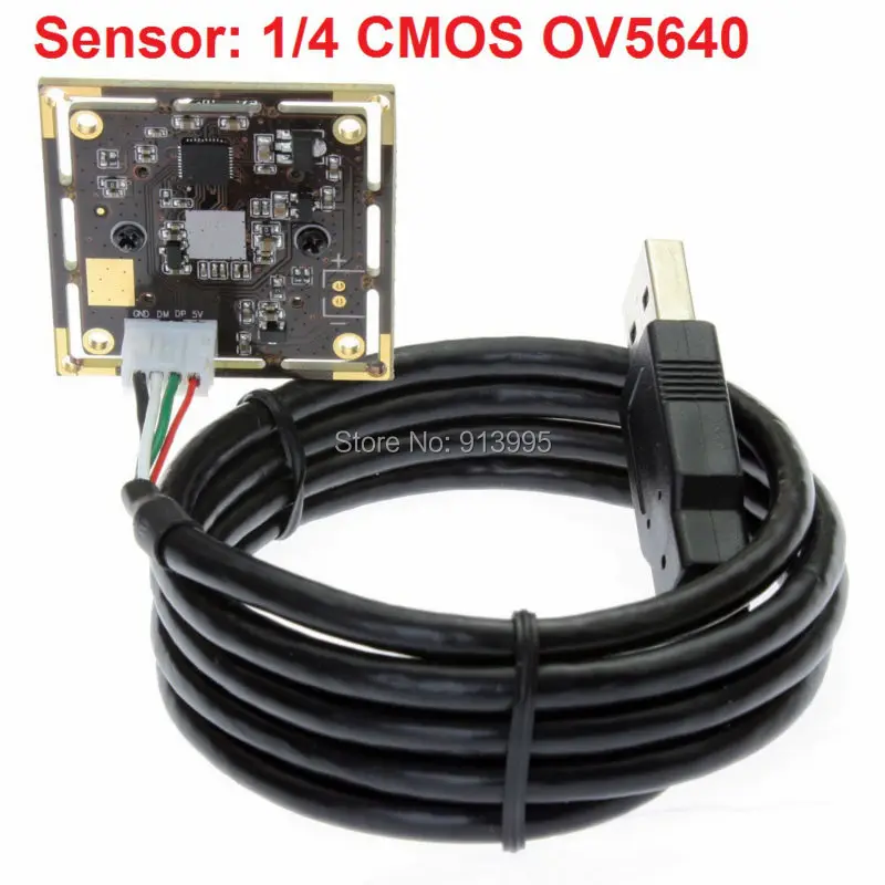 5mp Высокое разрешение цветной CMOS OV5640 MJPEG HD CCTV машина видения Raspberry Pi плата для мини-камеры Android Linux Windows