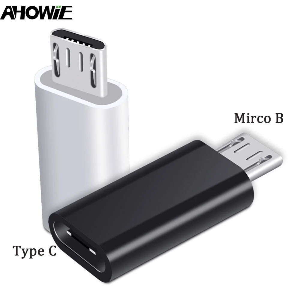 Ahowie Тип usb-C к Мирко USB Мужской адаптер Coverter 2 0 данных зарядный кабель для samsung Galaxy S7