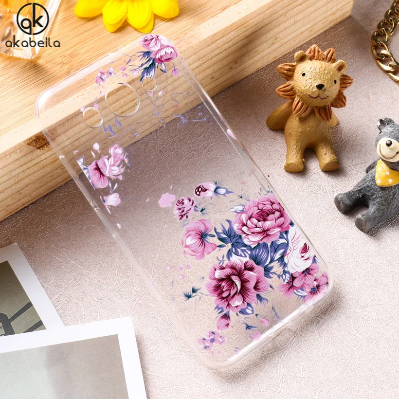 

AKABEILA Phone Cover Case For Huawei Y3 Y5 2017 Cases For Huawei Y5 lite 2017 Case For Huawei Y3 Y5 Y6 II Y7 Prime Silicon Cove