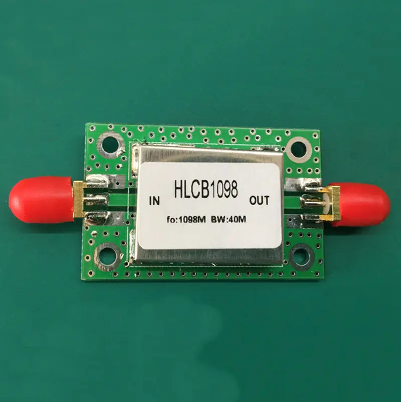 

Bandpass Filter Module LC Filter SMA 0.1MZ to 1200MHZ Can Be Customized