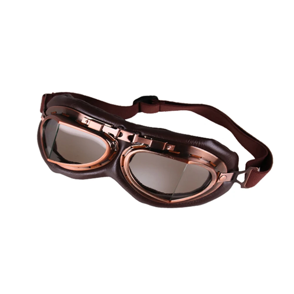 

KKMOON Helmet Goggles For Motocycle Fashion Retro Protective Eyewear Glasses Helmet Racer Eyewear Colorful For Man Woman