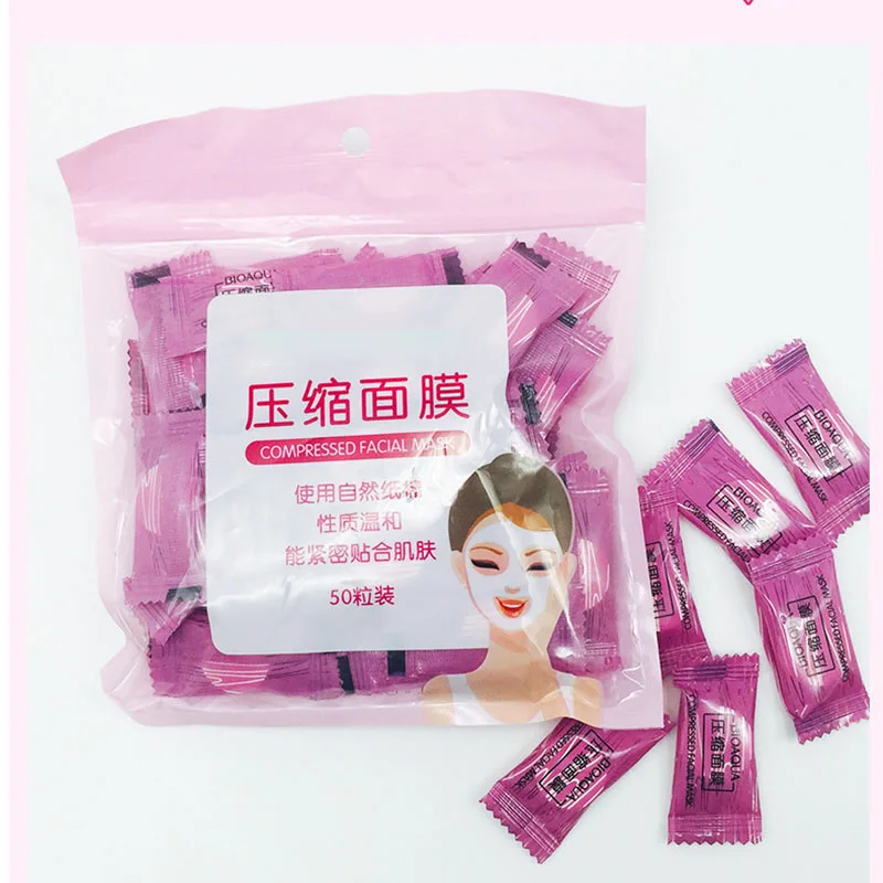 

Facial Compression Mask 100 Nonwoven Fabric Mask Paper Skin Care Dry Disposable Compressed Towel Face DIY Mask Makeup Tool