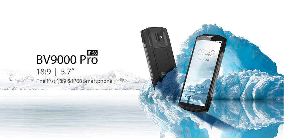 Blackview BV9000 Pro 5," IP68 Водонепроницаемый 6GB 128GB смартфон P25 2,6 GHz 4180mAh отпечаток пальца NFC мобильный телефон