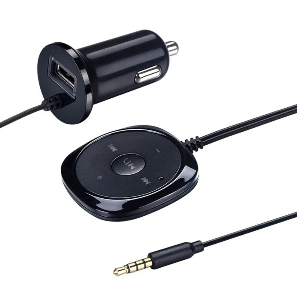 Новое автомобильное USB Автомобильное зарядное устройство Автомобильное Bluetooth аудио MP3 плеер fm-передатчик Громкая связь ответ Беспроводное зарядное устройство BC20 19Apl6