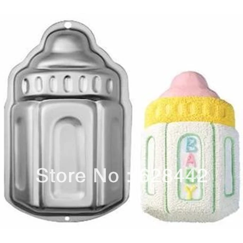 26x14.5x5cm Baby Bottle Cake Pans Aluminum Alloy DIY Fondant Cake