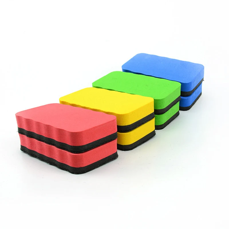 

1 PCS Random Big Size Magnetic White Board Eraser Kawaii Chalk Marker Erasers Sponge Whiteboard Cleaner For Erasable Whitebord