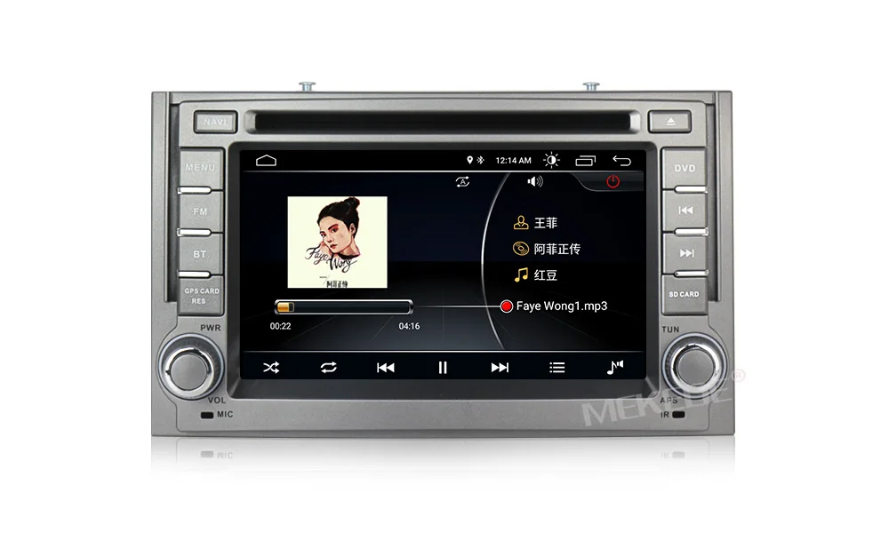 Best MEKEDE Android8.1 Car 2Din Radio DVD For Hyundai H1 Grand Starex 2007-2015 Car Radio gps navigation stereo multimedia WIFI 10