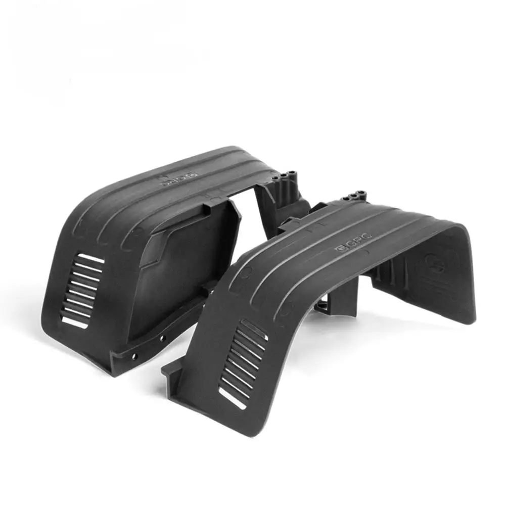

Black Plastic Front Rear Mud Flaps Fender for 1/10 RC Crawler Axial SCX10 II 90046 90047 Remote Control Toy Car Accessory