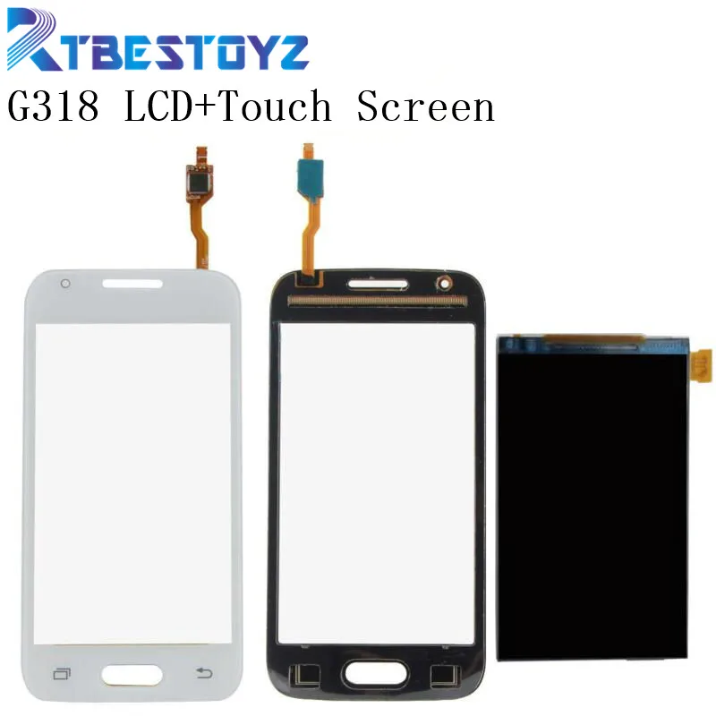 

RTBESTOYZ LCD Display+Touch Screen Digitizer Sensor Replacement Parts For Samsung Galaxy Trend Lite 2 G318H SM-G318H G318