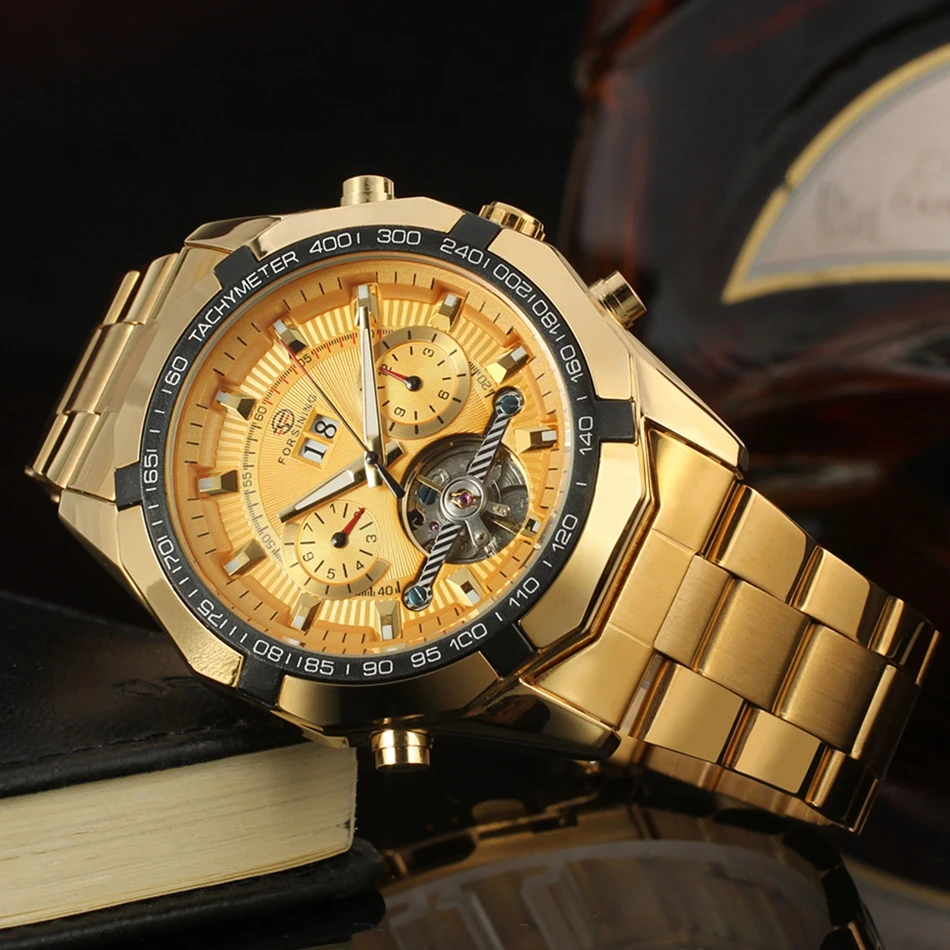 Forsining-Automatique-Tourbillon-Montre-Hommes-Montres-Top-Marque-De-Luxe-En-Acier-Inoxydable-M-canique-Or (4)