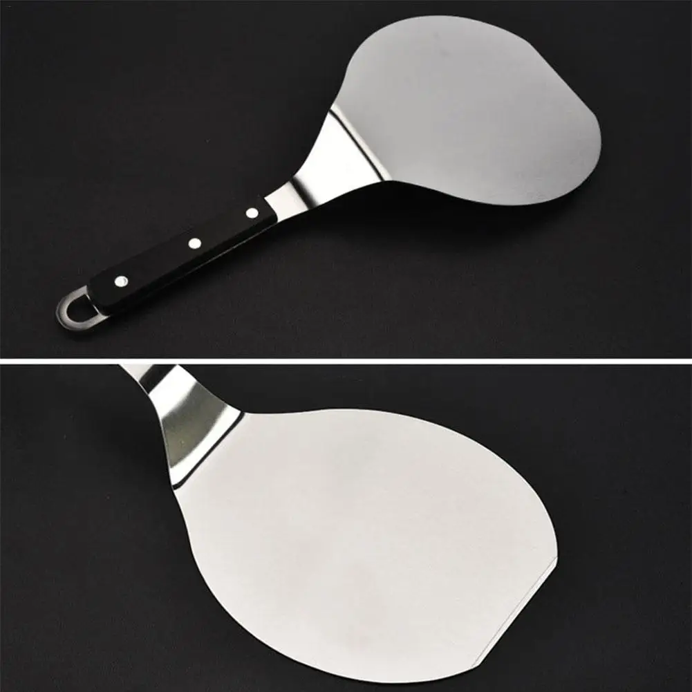 1PC Stainless Steel Cake Pizza Steak Transfer Shovel Teppanyaki Tools Bread Pizza Steak Knife Cutting Tool Kitchen Baking Tools