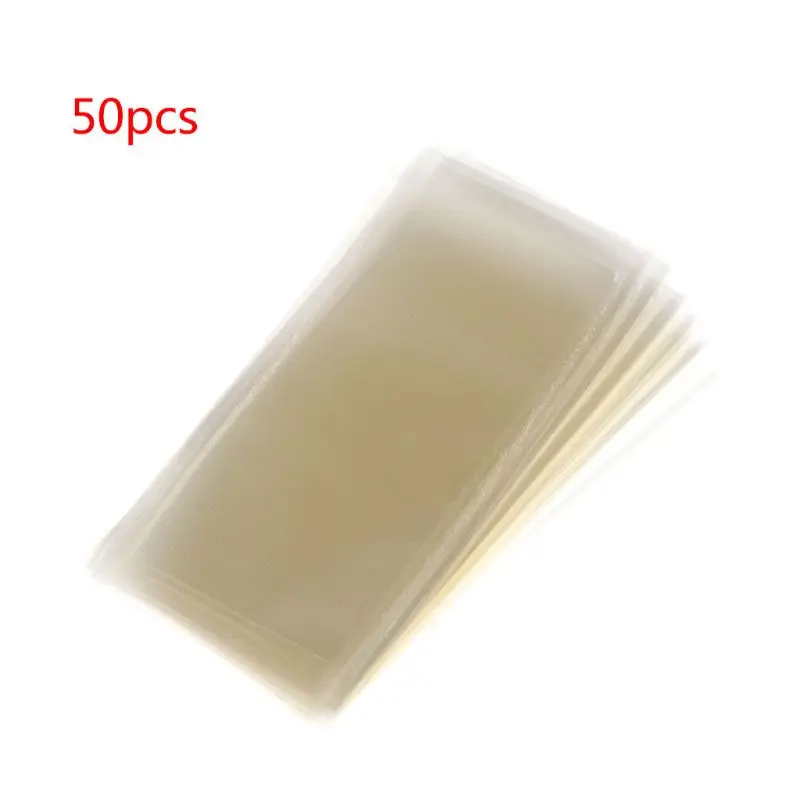 

50 Pcs/Set Fishing PVA Bag 5x10cm Water Dissolving Soluble Carp Boilie Bait Tackle Thick Feeder Dissolution jan23
