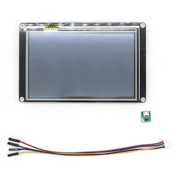

Nextion 7.0" Enhanced HMI Intelligent Smart USART UART Serial Touch TFT LCD Module Display Panel for ARD Kits Raspberry Pi