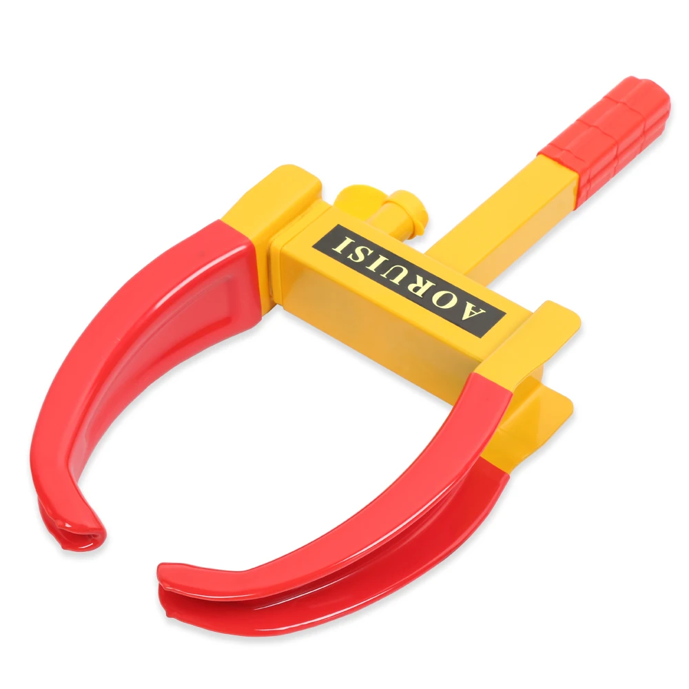 

Portable Wheel Lock Security Tire Clamp Anti-Theft High Security Durable Adjustable 280mm Wide Hand Tool Parts For Most Cars