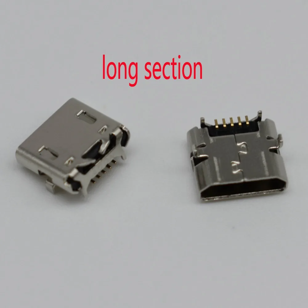 

50PCS Micro USB Charge Charging Jack Connector Plug Dock Socket Long Short for Asus Fonepad 7 2014 FE170CG ME170C ME170 K012