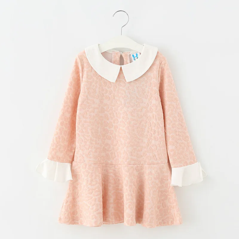 

Tanggetu Girls Dress 2018 New Spring Summer Baby Girl Clothes Full Sleeved Soft Dresses Cute and Simple Kids Clothing