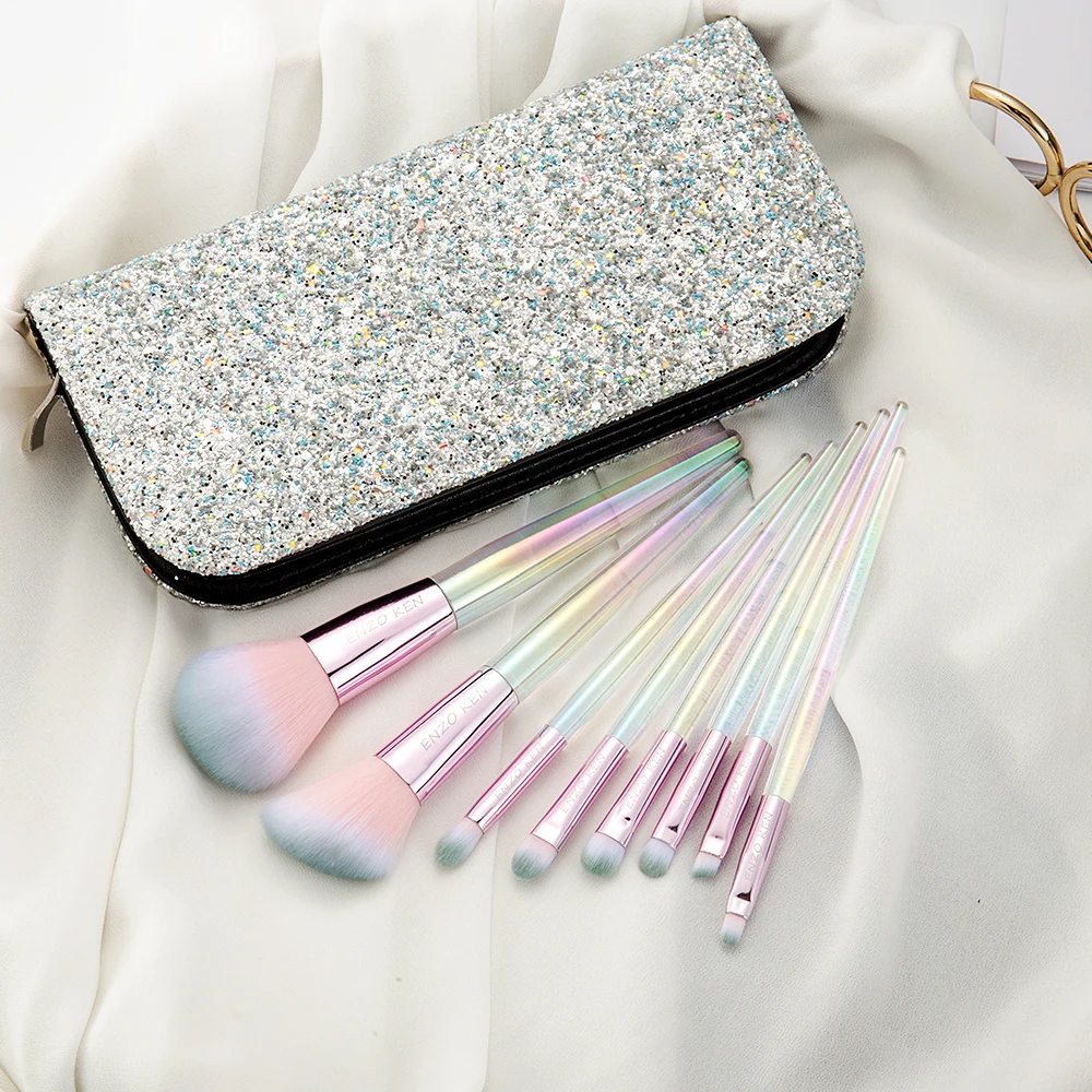 

Makeup Brushes ENZO KEN (Drop Shipping) 8Pcs Blush Brush Powder Make up Brushes Set Professional