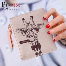 Women Bag 2016 Money Wallet Female Girls PU Leather Animal Prints Women Wallets Delicate Cash Card Holder Zipper Coin Purse B743