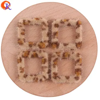 

Cordial Design 29MM 100Pcs Jewelry Accessories/Earring Making/Leopard Print Effect/Square Shape/DIY/Hand Made/Earring Findings