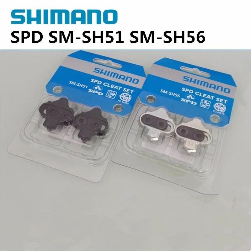 SPD SM-SH51 SM-SH56 бутсы пара одиночный выпуск/мульти-релиз шипы для педалей w/шайба гайка пластины поплавок горы sh51 sh56