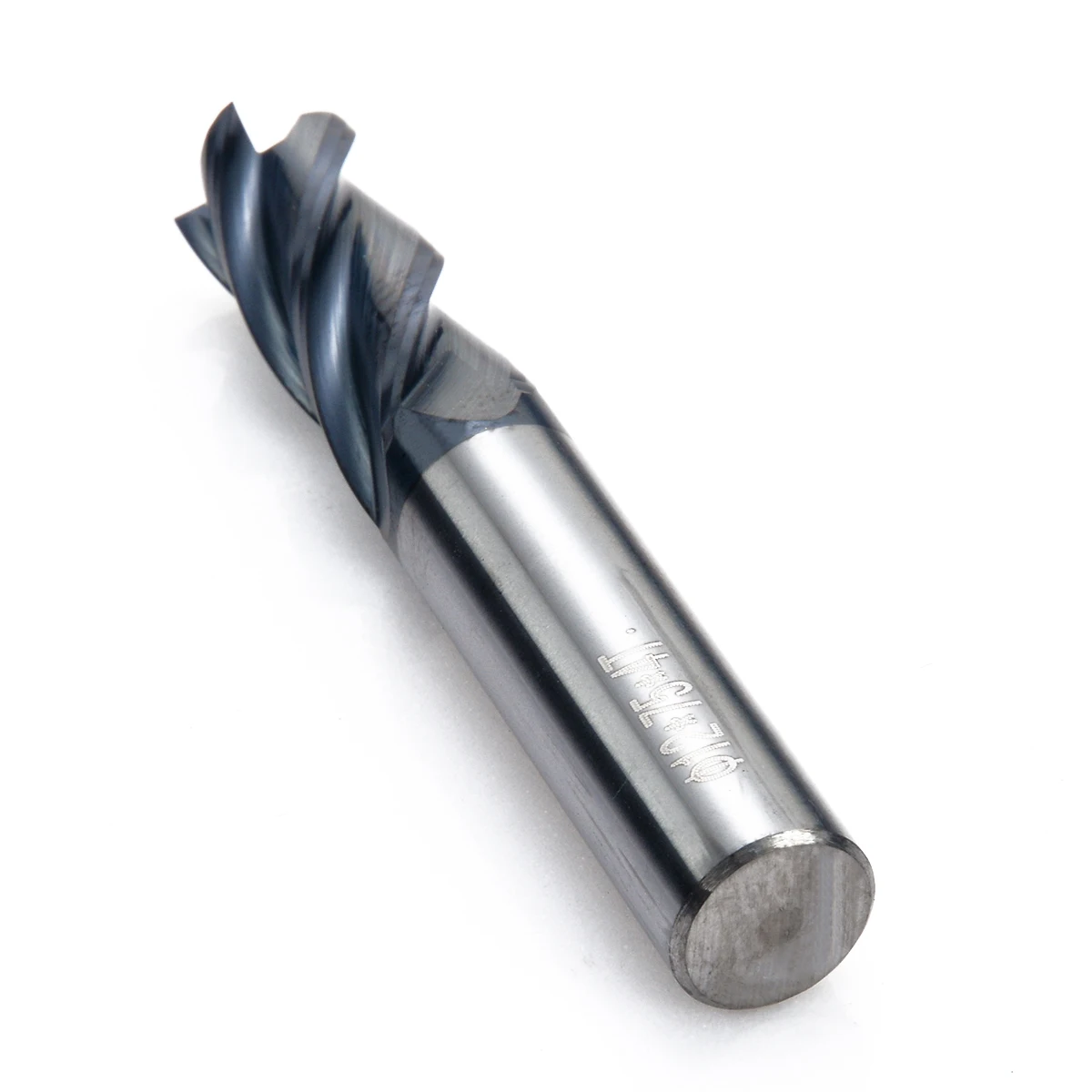 1pc 4 Flutes End Mills 12mm Diameter Tungsten Carbide HRC50 Milling Cutter 75mm Length For Wood Plastic Aluminum Plate