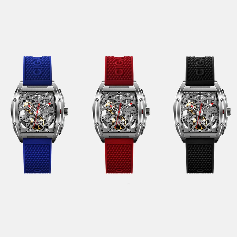 Для Xiaomi CIGA Design Z Series механические наручные часы модные роскошные часы с двойным ремешком искусственный сапфир кристал20