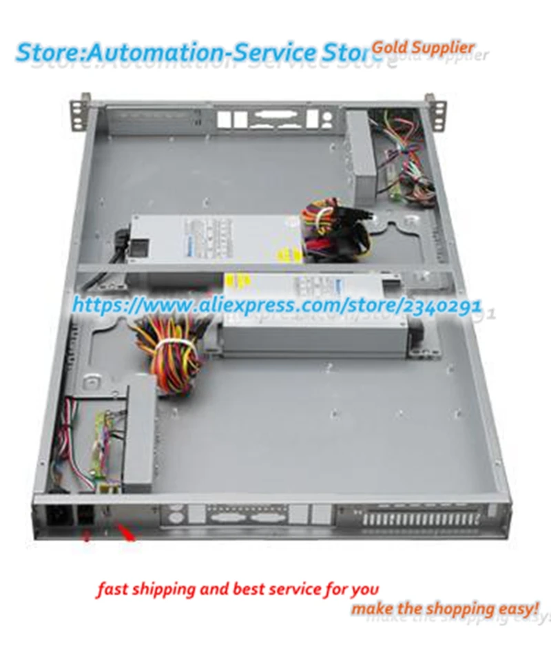 TOP1U760 Server Can Be Installed Two Chassis Xeon Dual Power Block