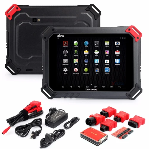 XTOOL X100 Pad2 Pro автоматический ключ программист с KC100 для VW 4th 5th Pro PAD 2 EPB EPS OBD 2 регулировка одометра X100 PAD2 - Цвет: X100 PAD2