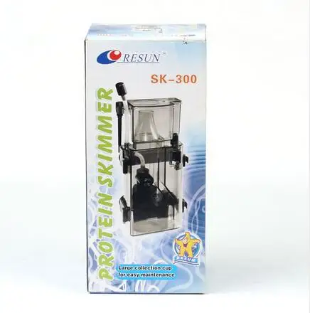 4W 300L Resun SK 300 Nano Hang on протеиновый скиммер морской аквариум риф Коралловый