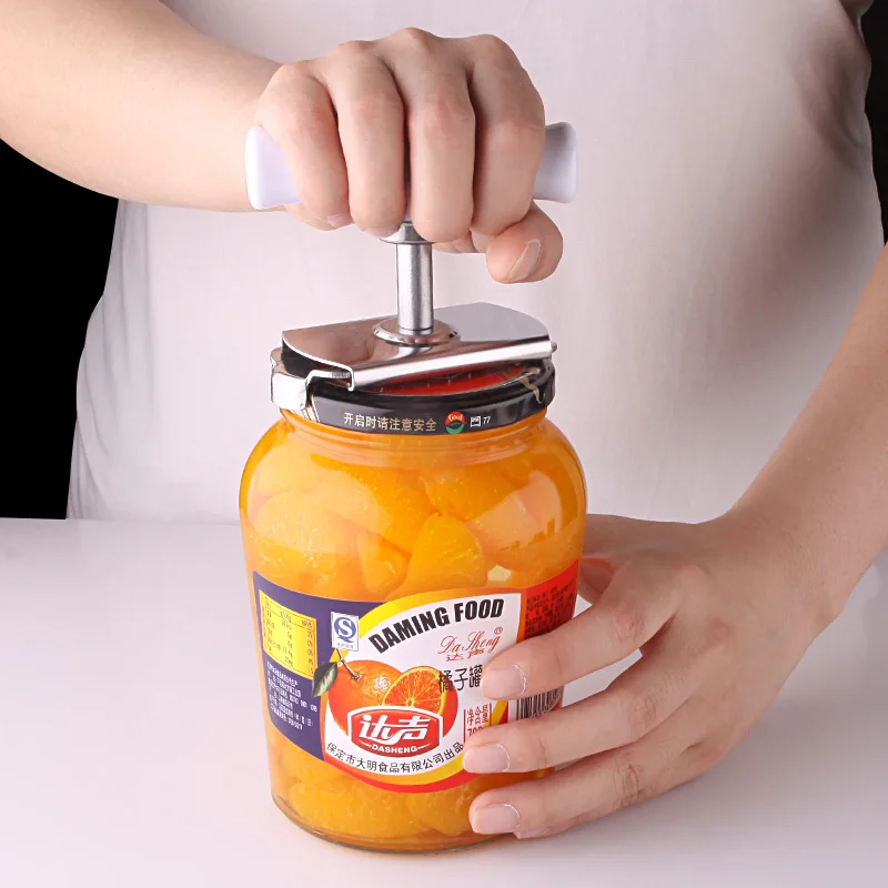 1pc Stainless Steel Labor-saving Screw Cap Opener Glass Can Universal Bottle | Дом и сад