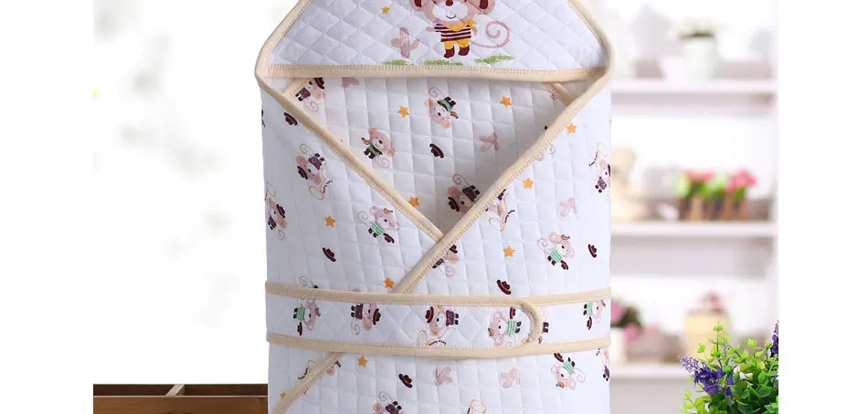 Детский спальный мешок, хлопковое муслиновое Пеленальное Одеяло для младенцев, спальный мешок для новорожденных, детский конверт, весенний спальный мешок для малышей