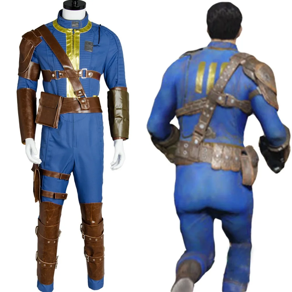 Костюм для косплея Fallout 4 FO Nate Vault #111 костюм комбинезон униформа на подошве