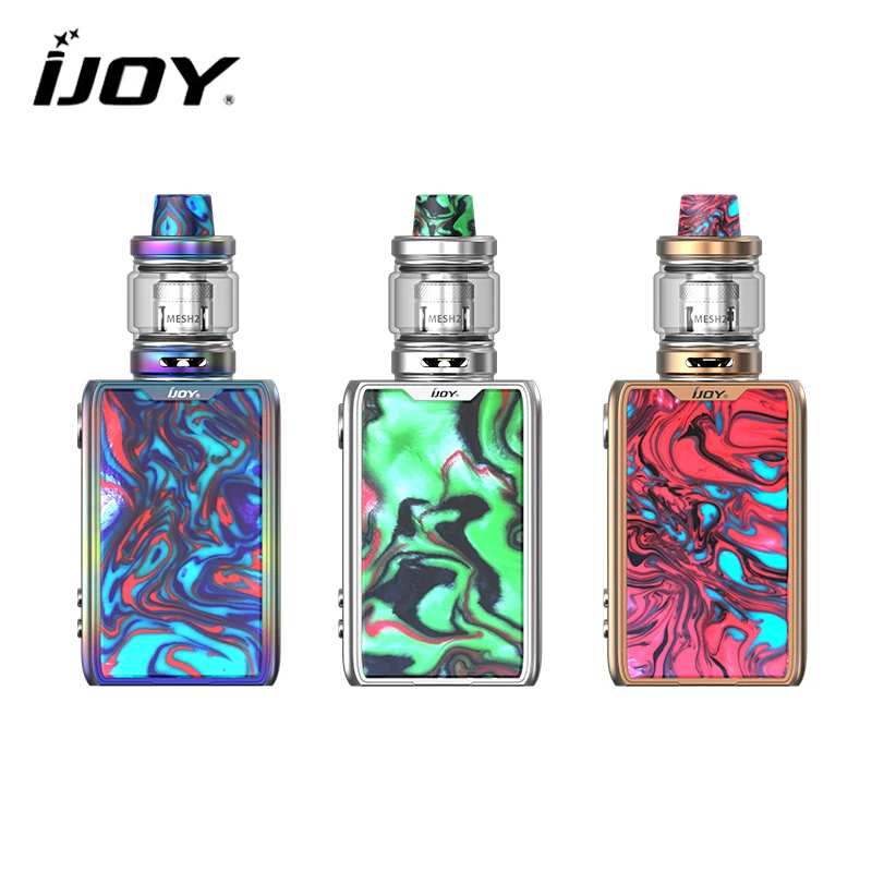 Электронные сигареты IJOY Shogun JR Kit 126 Вт встроенный аккумулятор боксмод вейп с баком