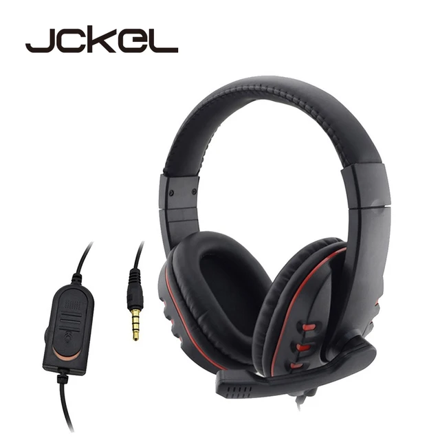 JCKEL Gaming Headset Voice Control Wired HI-FI Sound Quality For PS4 Game PC Chat DP For Mobile Phones Tablet PC Universal