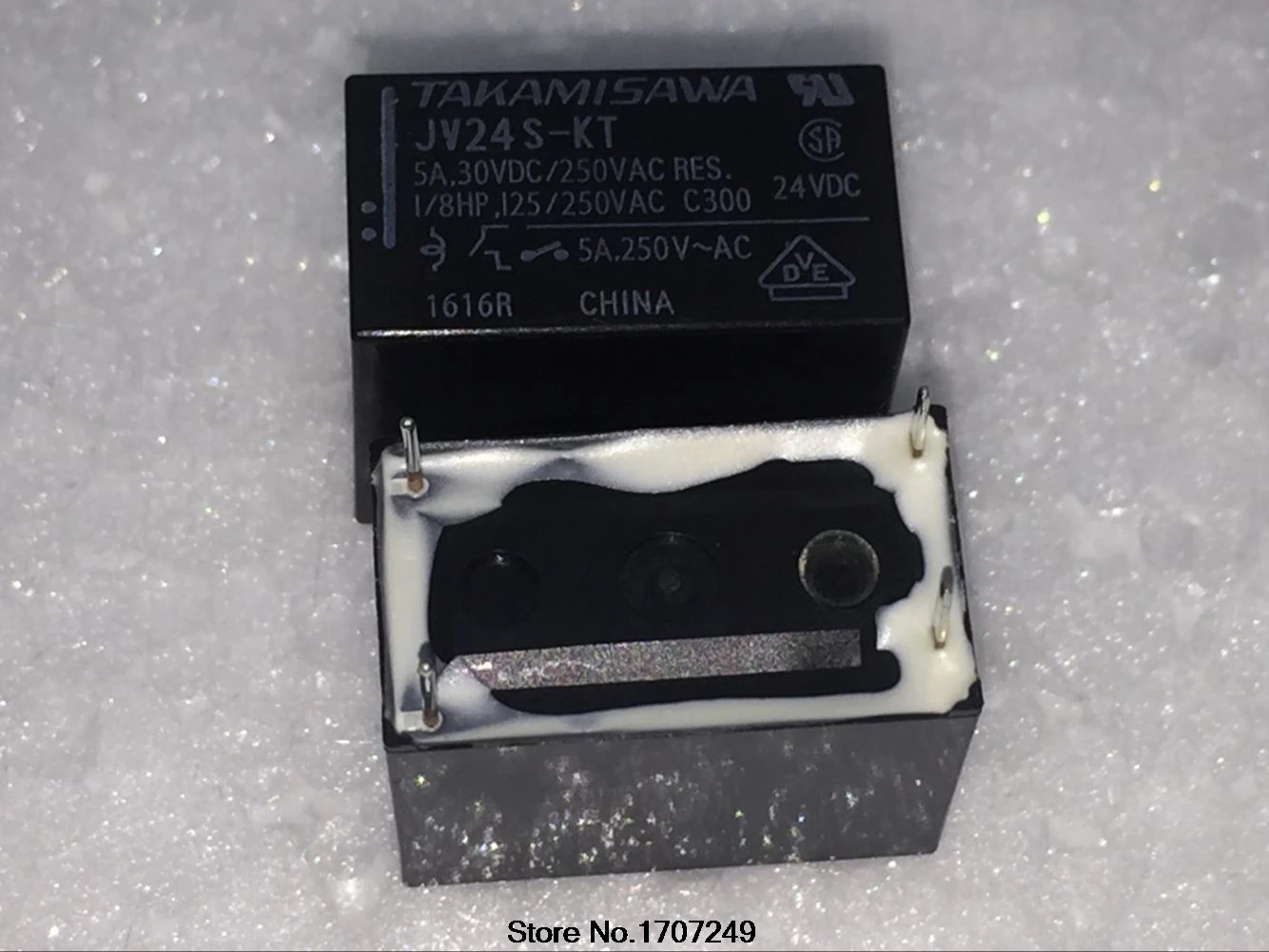 Free Shipping 100% new original relay 10pcs/lot JV24S-KT 24V/5A/4PIN