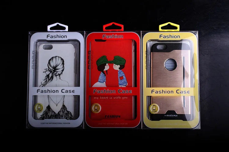 Perfect 2000 pcs  Wholesale Universal Custom Made Retail Packaging Box High Class PVC Package for iphone 7 7plus Mobile Phone Case 11