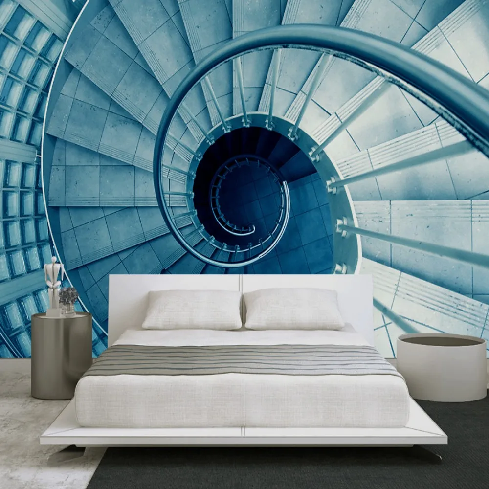 

Free Shipping Custom Mural Modern 3D Dimensional Architecture Living Room Sofa Background Wallpaper Wallpaper Designs for Hotels