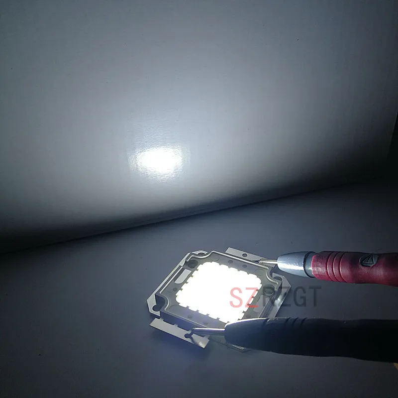 Высокая мощность Epistar Cob Led интегрированный чип 12в 15в 10 Вт 20 30 50 SMD белые чипы для
